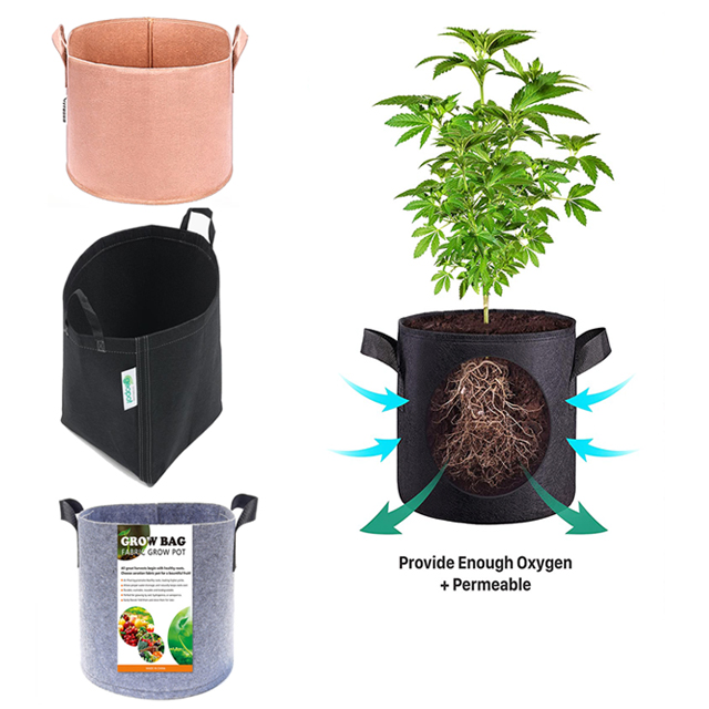 1-7 Nonwoven Fabric Bag Fiber Tech Pot